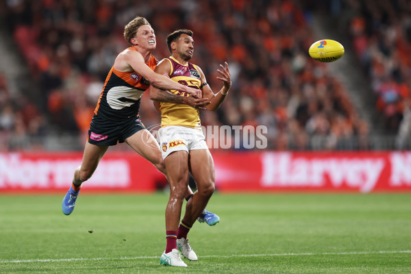 AFL 2024 First Semi Final - GWS v Brisbane - A-54040355