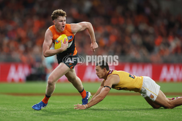 AFL 2024 First Semi Final - GWS v Brisbane - A-54040438