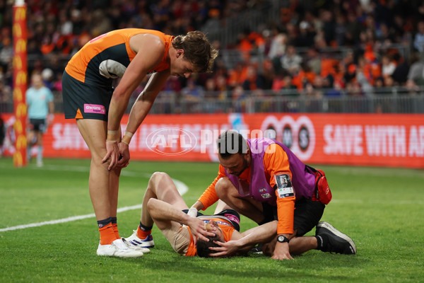 AFL 2024 First Semi Final - GWS v Brisbane - A-54042176