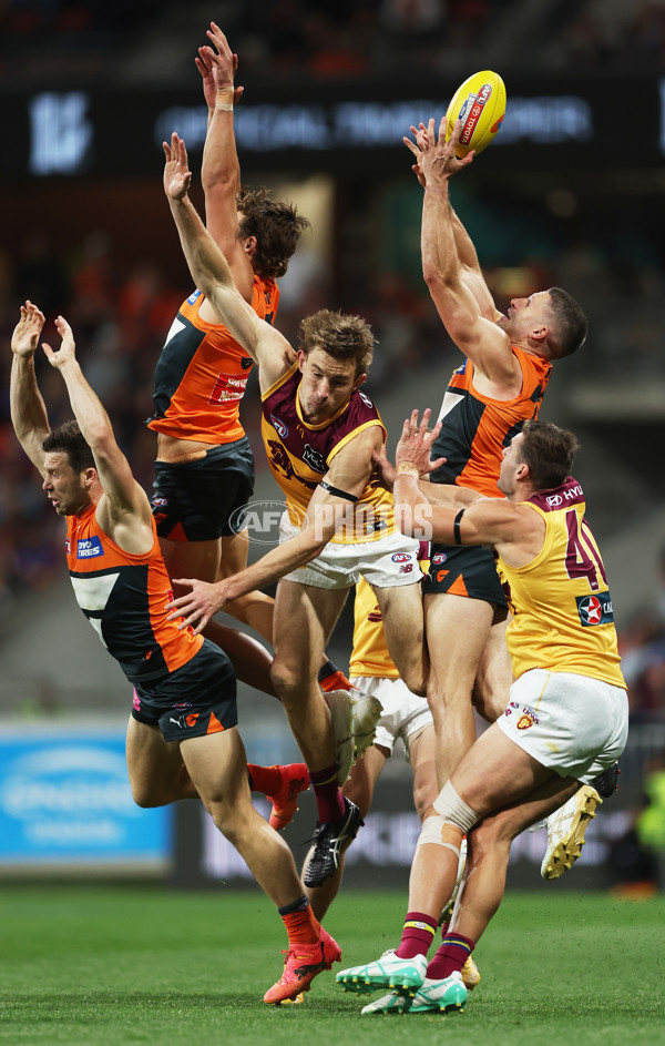 AFL 2024 First Semi Final - GWS v Brisbane - A-54042177