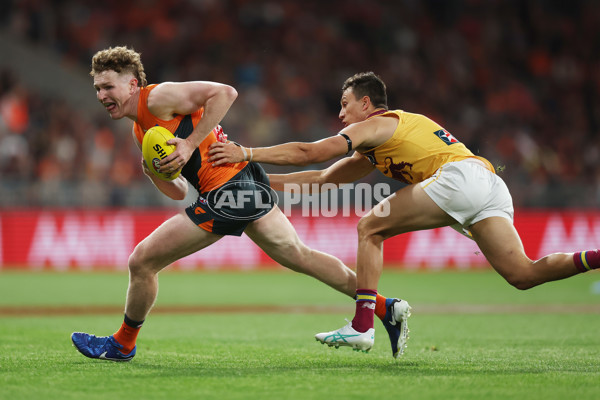 AFL 2024 First Semi Final - GWS v Brisbane - A-54042195