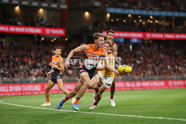 AFL 2024 First Semi Final - GWS v Brisbane - A-54042198