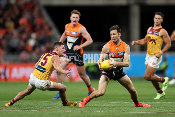 AFL 2024 First Semi Final - GWS v Brisbane - A-54042226