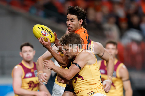 AFL 2024 First Semi Final - GWS v Brisbane - A-54042263