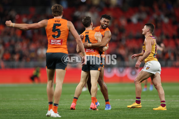 AFL 2024 First Semi Final - GWS v Brisbane - A-54043198