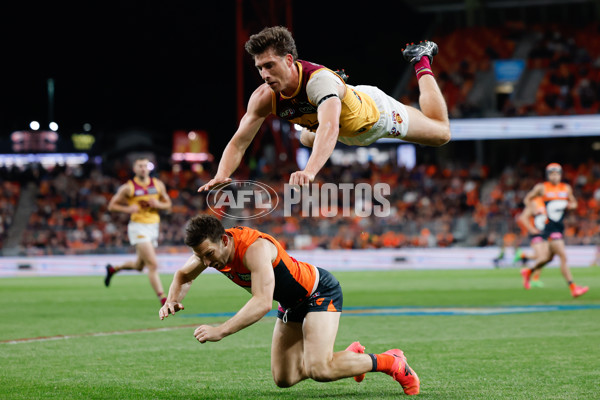 AFL 2024 First Semi Final - GWS v Brisbane - A-54043199