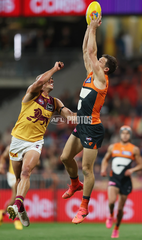 AFL 2024 First Semi Final - GWS v Brisbane - A-54043212