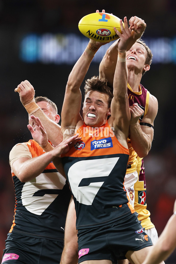 AFL 2024 First Semi Final - GWS v Brisbane - A-54043217