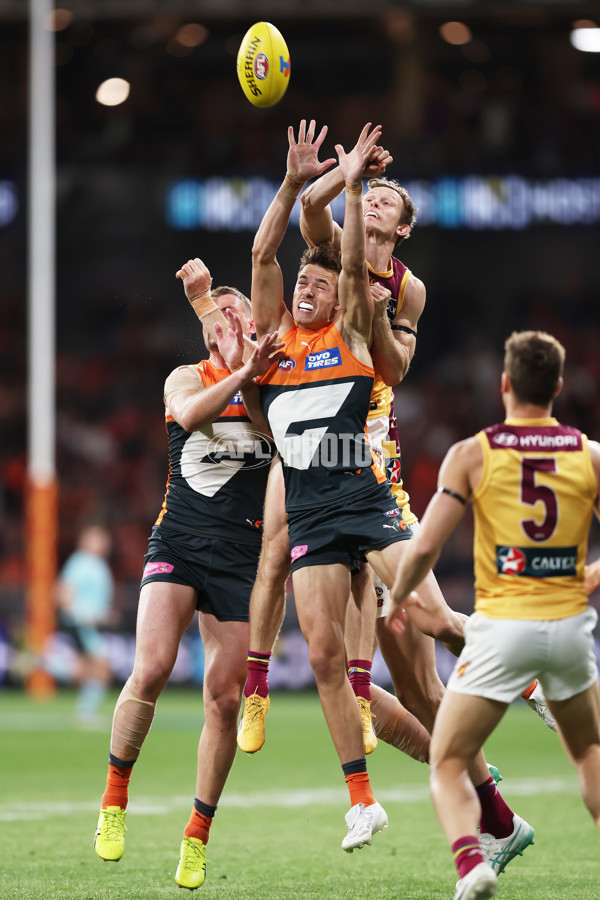 AFL 2024 First Semi Final - GWS v Brisbane - A-54043221