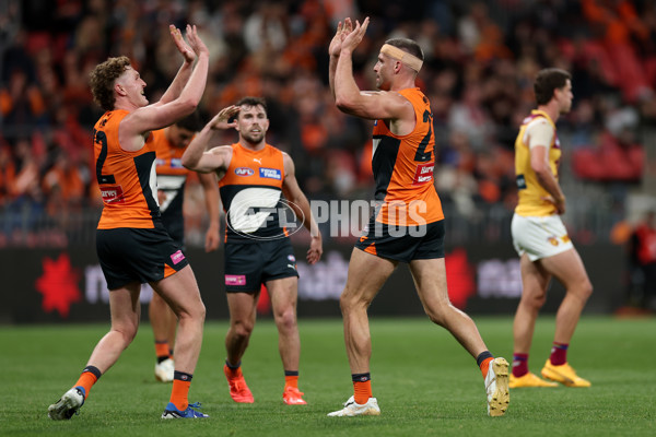 AFL 2024 First Semi Final - GWS v Brisbane - A-54043227