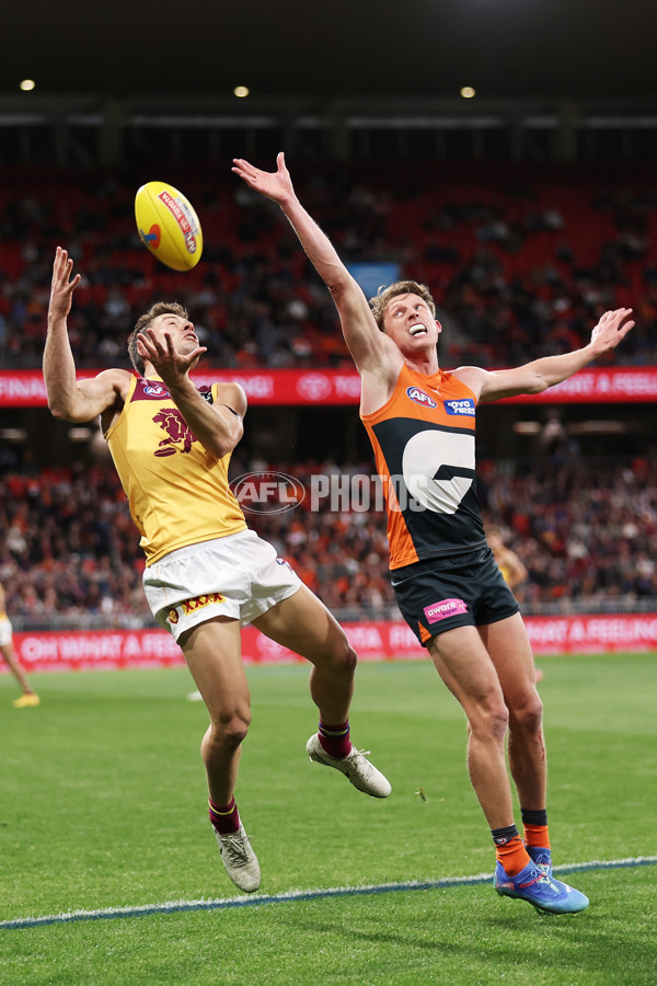 AFL 2024 First Semi Final - GWS v Brisbane - A-54043239