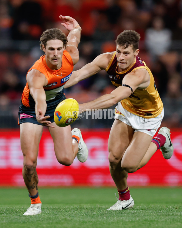 AFL 2024 First Semi Final - GWS v Brisbane - A-54043241