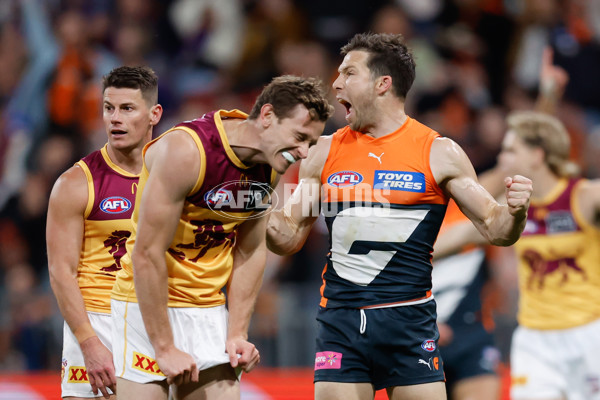 AFL 2024 First Semi Final - GWS v Brisbane - A-54043243