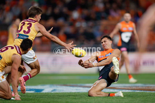 AFL 2024 First Semi Final - GWS v Brisbane - A-54043248