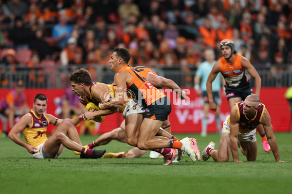 AFL 2024 First Semi Final - GWS v Brisbane - A-54043260