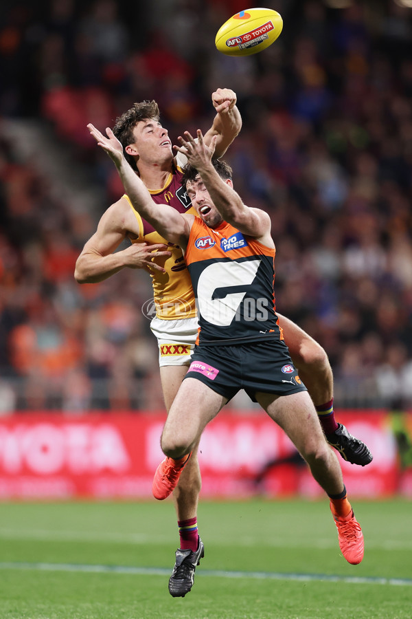 AFL 2024 First Semi Final - GWS v Brisbane - A-54043275