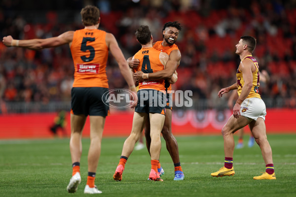 AFL 2024 First Semi Final - GWS v Brisbane - A-54044717