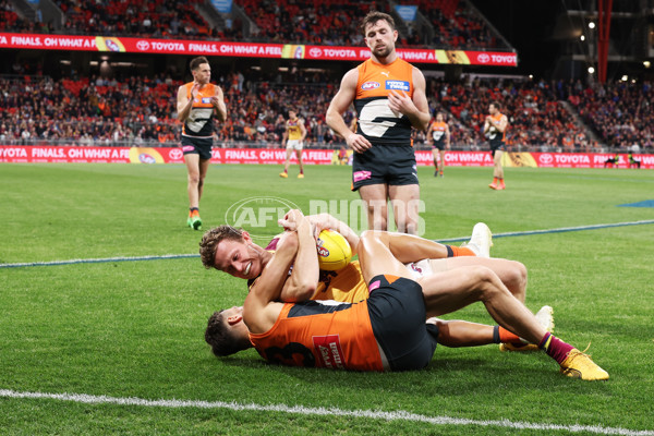 AFL 2024 First Semi Final - GWS v Brisbane - A-54044737