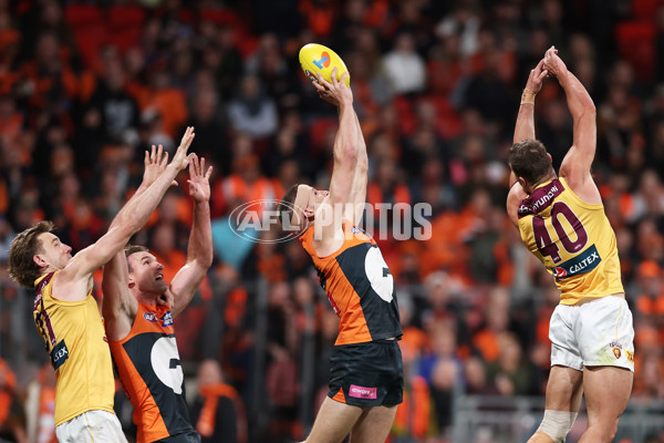 AFL 2024 First Semi Final - GWS v Brisbane - A-54046098