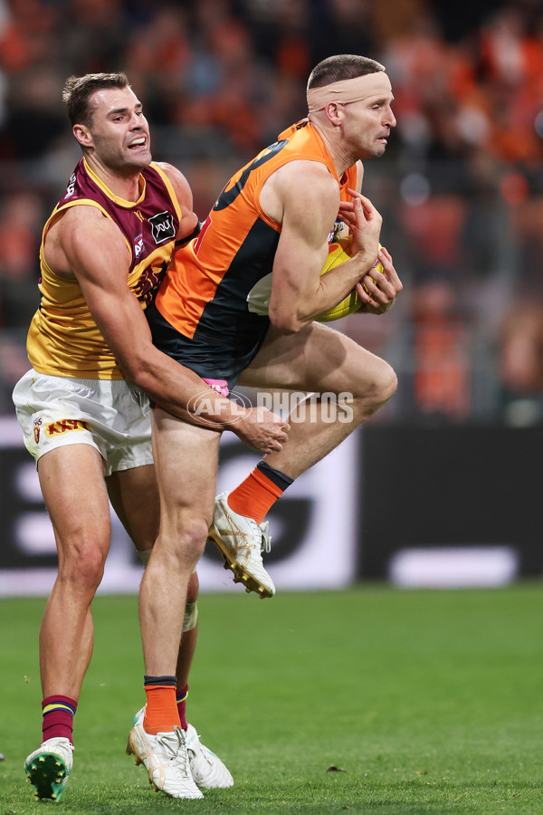 AFL 2024 First Semi Final - GWS v Brisbane - A-54046099
