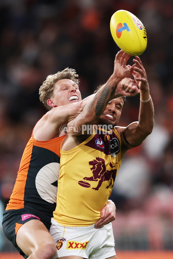 AFL 2024 First Semi Final - GWS v Brisbane - A-54047538