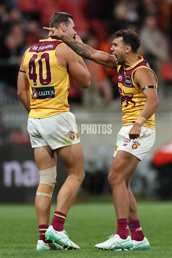 AFL 2024 First Semi Final - GWS v Brisbane - A-54047597