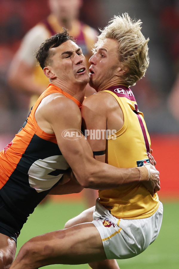 AFL 2024 First Semi Final - GWS v Brisbane - A-54049220