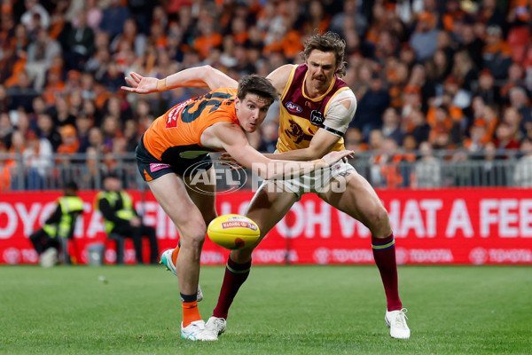 AFL 2024 First Semi Final - GWS v Brisbane - A-54055507