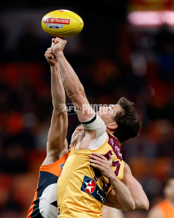 AFL 2024 First Semi Final - GWS v Brisbane - A-54055571