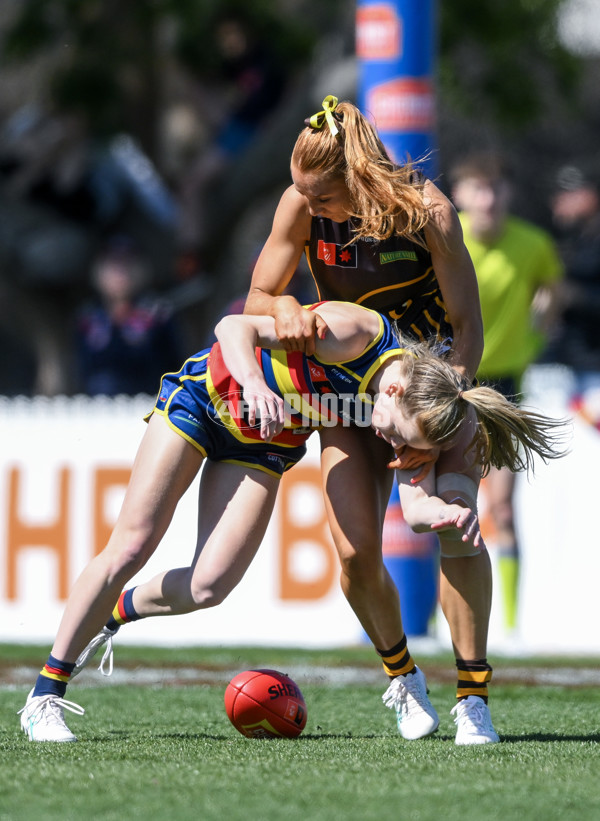 AFLW 2024 Round 03 - Adelaide v Hawthorn - A-54058322