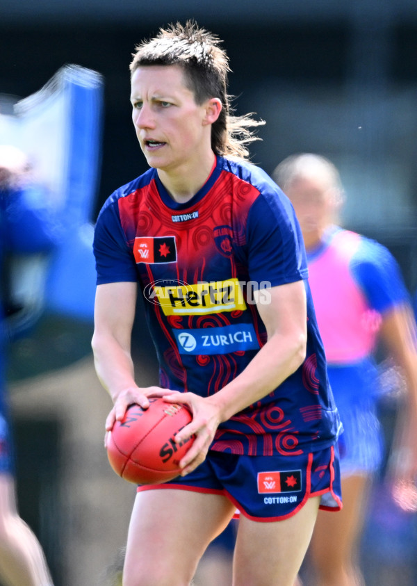 AFLW 2024 Round 03 - Melbourne v North Melbourne - A-54059243