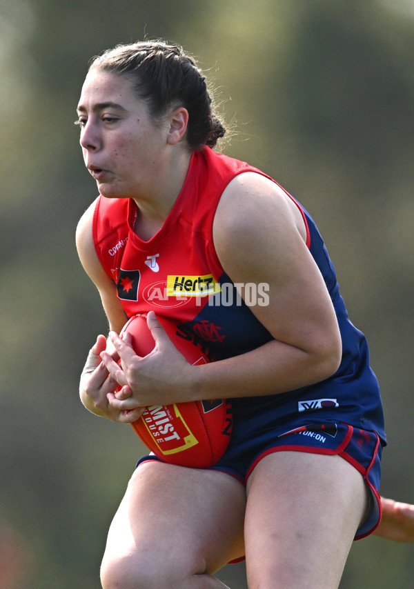 AFLW 2024 Round 03 - Melbourne v North Melbourne - A-54059314