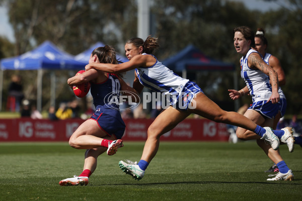 AFLW 2024 Round 03 - Melbourne v North Melbourne - A-54059317