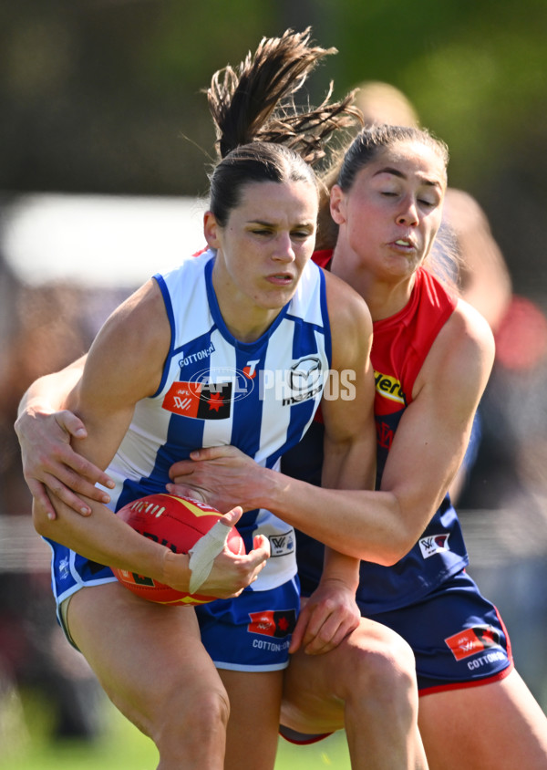 AFLW 2024 Round 03 - Melbourne v North Melbourne - A-54061231