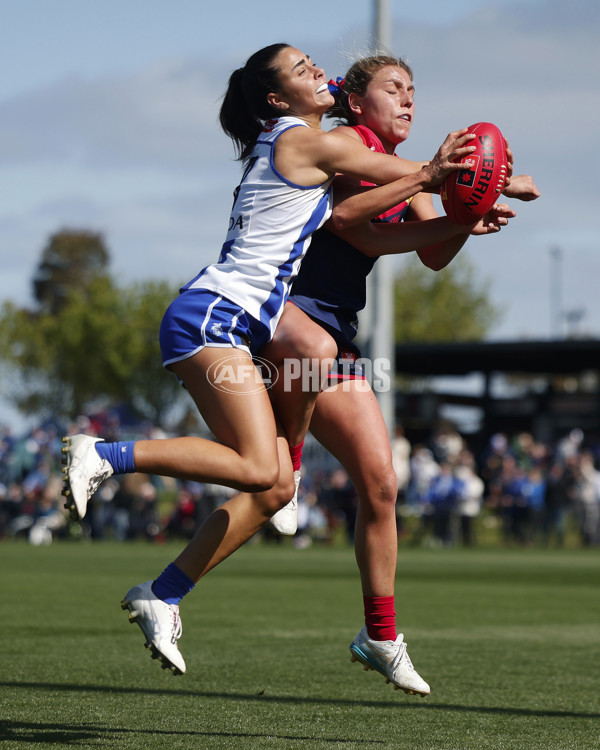 AFLW 2024 Round 03 - Melbourne v North Melbourne - A-54061250