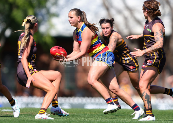 AFLW 2024 Round 03 - Adelaide v Hawthorn - A-54062107