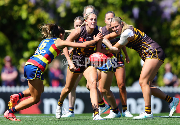 AFLW 2024 Round 03 - Adelaide v Hawthorn - A-54062134