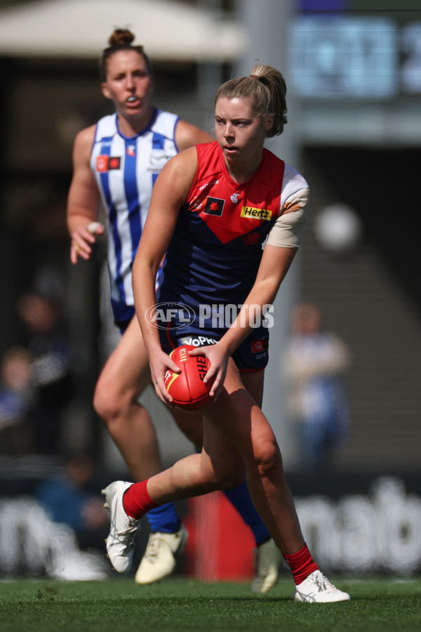 AFLW 2024 Round 03 - Melbourne v North Melbourne - A-54063890