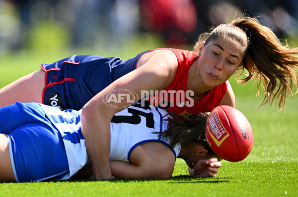 AFLW 2024 Round 03 - Melbourne v North Melbourne - A-54063906