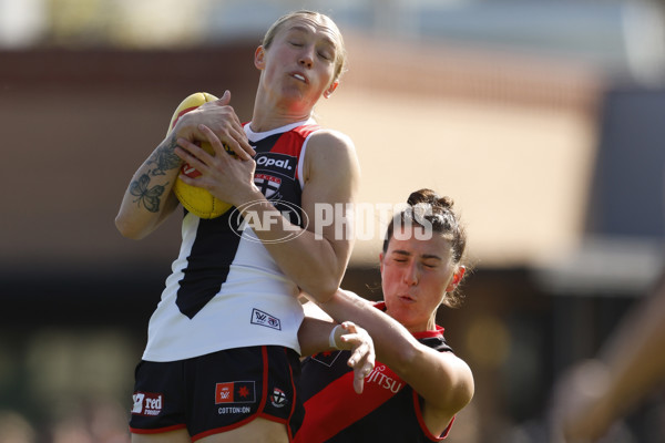 AFLW 2024 Round 03 - Essendon v St Kilda - A-54065064