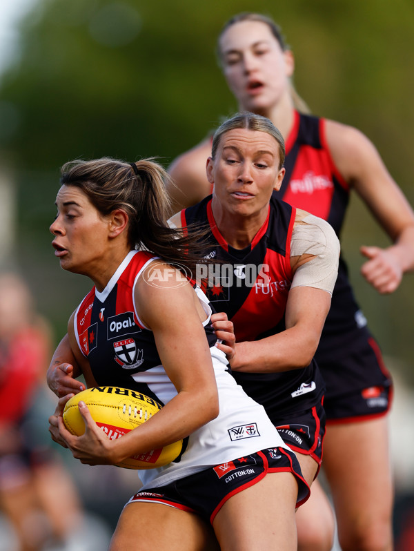 AFLW 2024 Round 03 - Essendon v St Kilda - A-54065072