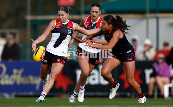 AFLW 2024 Round 03 - Essendon v St Kilda - A-54065076