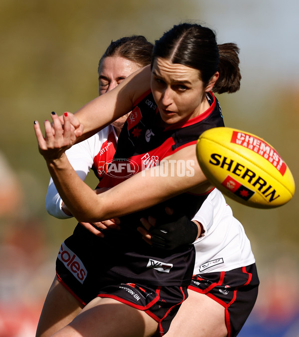 AFLW 2024 Round 03 - Essendon v St Kilda - A-54066369