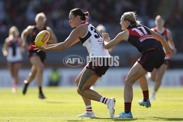 AFLW 2024 Round 03 - Essendon v St Kilda - A-54066379