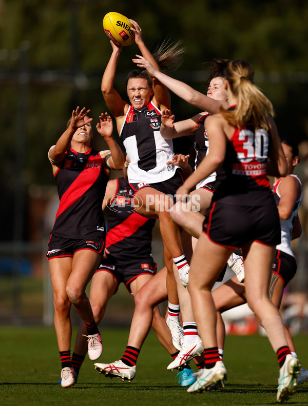 AFLW 2024 Round 03 - Essendon v St Kilda - A-54068443