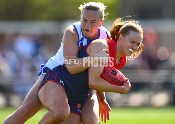 AFLW 2024 Round 03 - Melbourne v North Melbourne - A-54068459