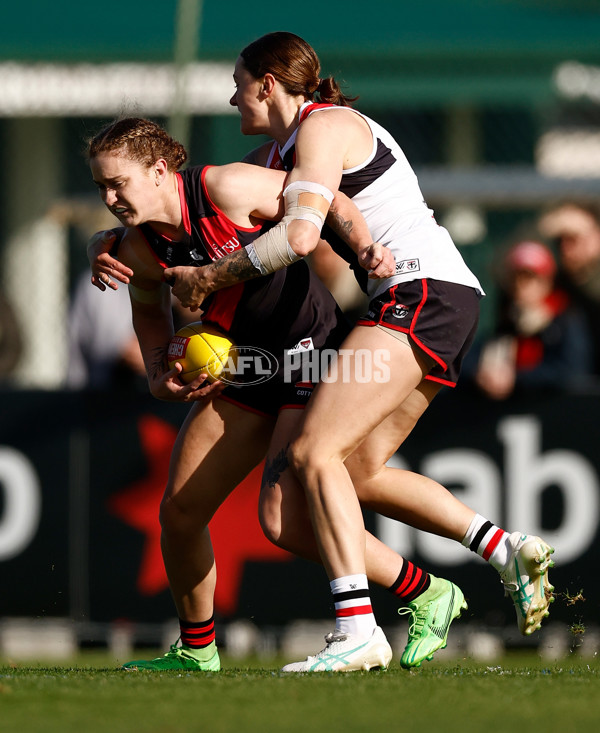 AFLW 2024 Round 03 - Essendon v St Kilda - A-54068473