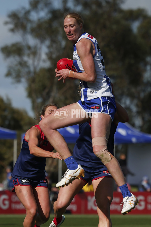 AFLW 2024 Round 03 - Melbourne v North Melbourne - A-54071470