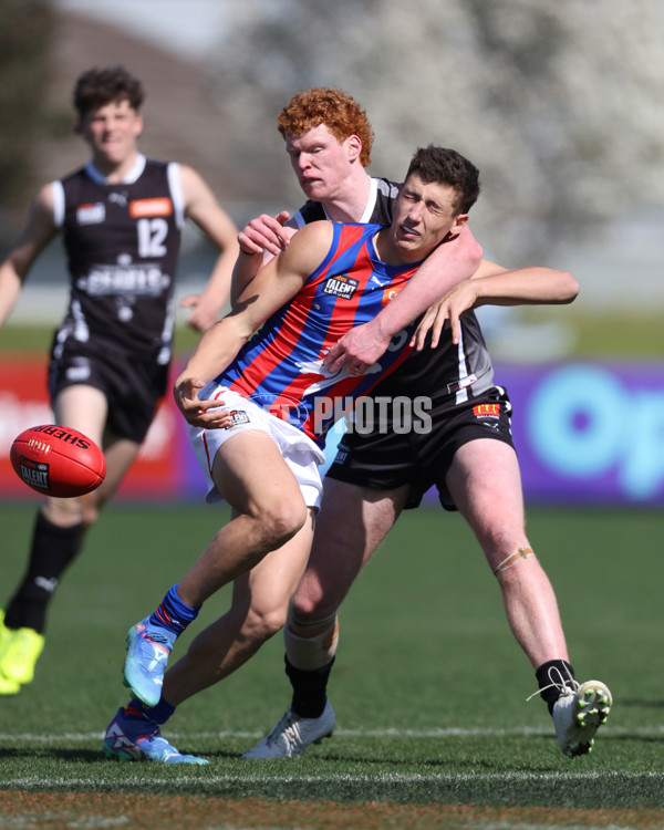 Coates League Boys 2024 Second Preliminary Final - GWV Rebels v Oakleigh Chargers - A-54073947