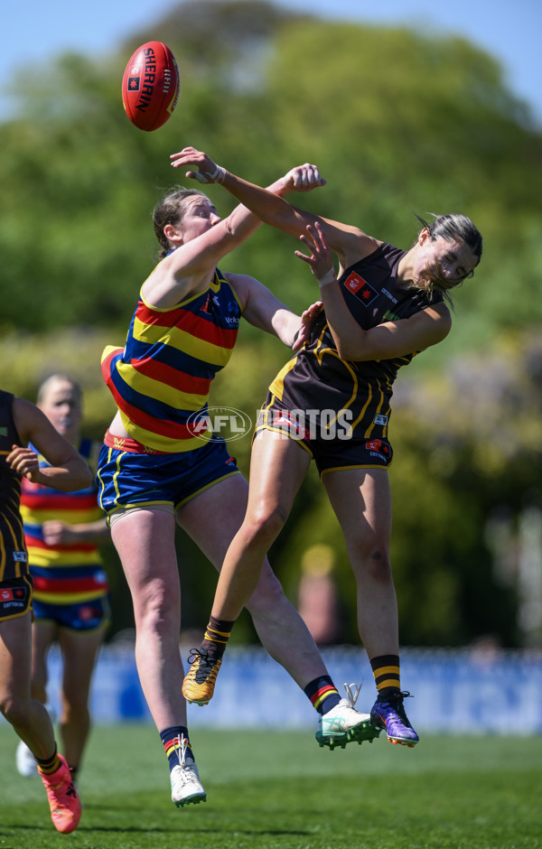 AFLW 2024 Round 03 - Adelaide v Hawthorn - A-54074098